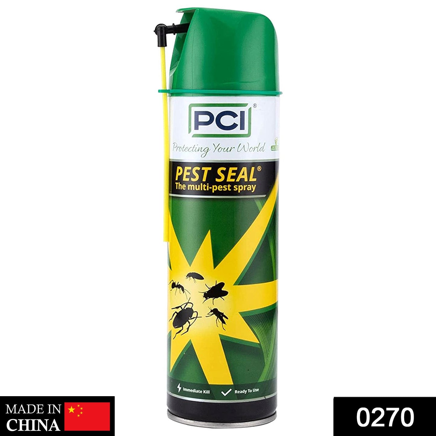 0270 PCI Aerosol 320 ml Spray for All Flying and Crawling Insects DeoDap