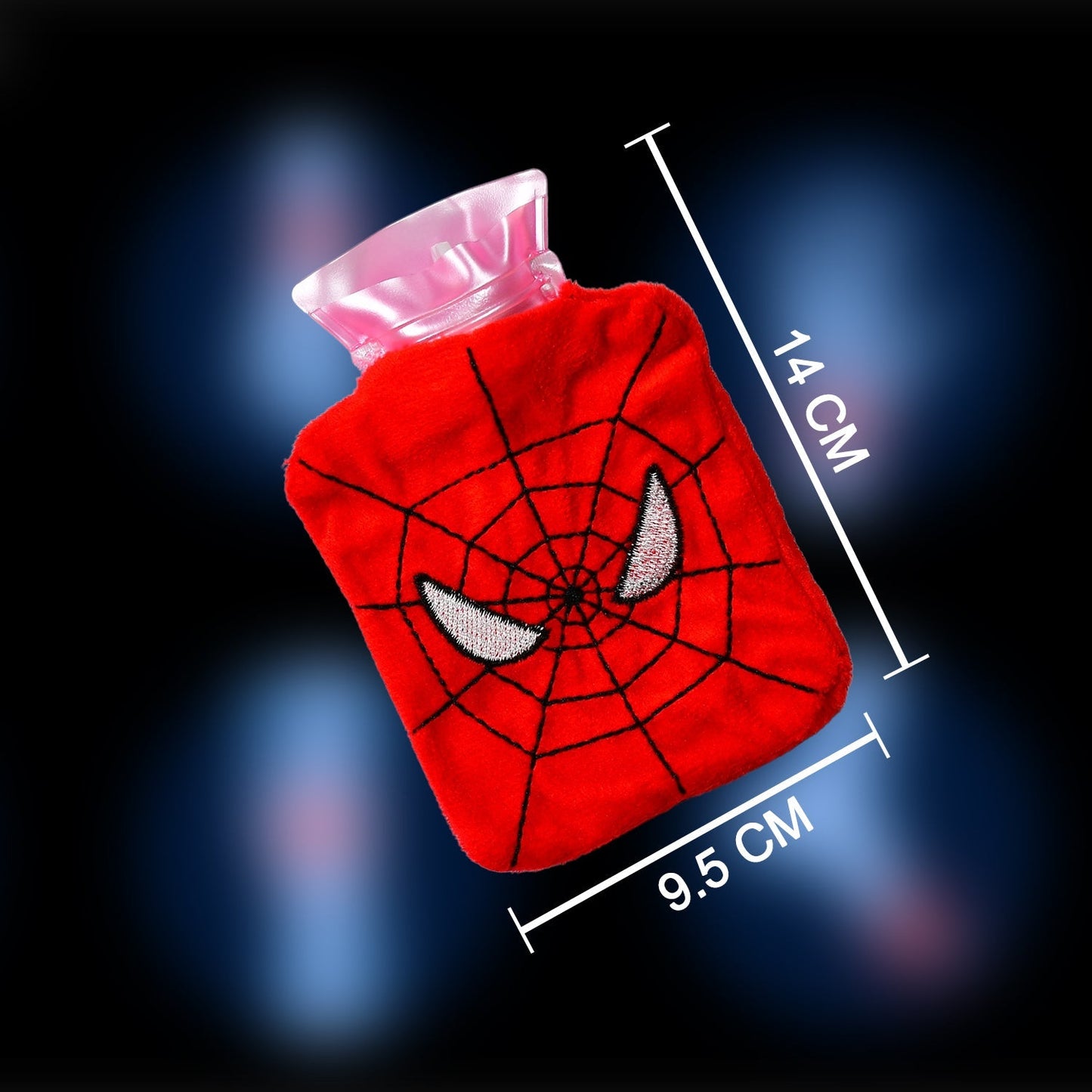 6508 Spiderman small Hot Water Bag with Cover for Pain Relief, Neck, Shoulder Pain and Hand, Feet Warmer, Menstrual Cramps. DeoDap