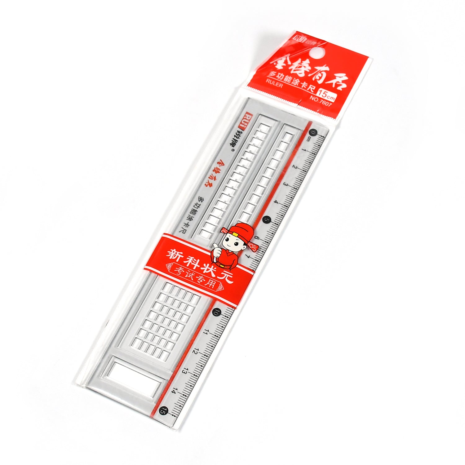 7918 Plastic Ruler Scale Durable & Sturdy Transparent Straight Measuring Tool 15cm Transparent Scale (Pack of 1) DeoDap
