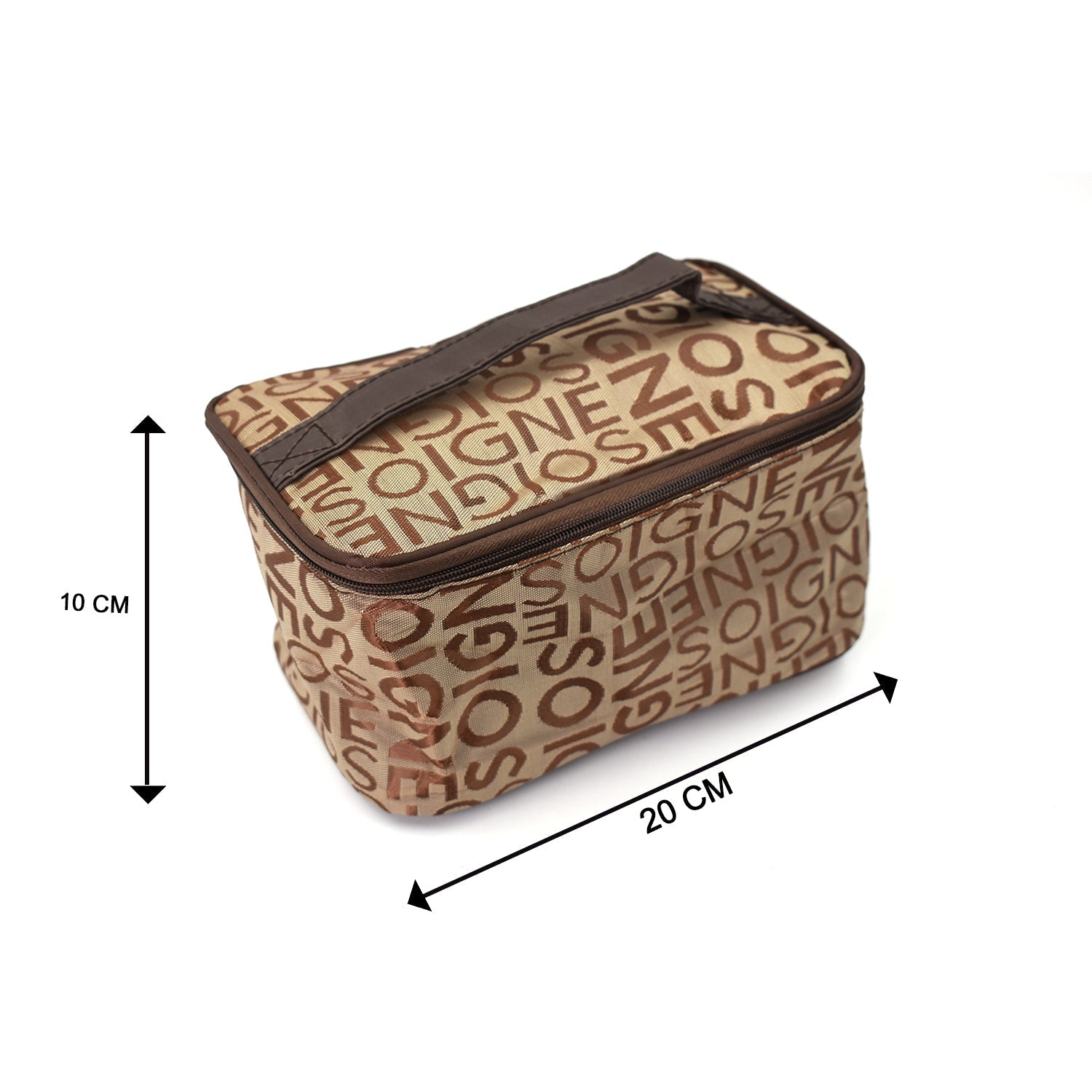 6065 Portable Makeup Bag widely used by women’s for storing their makeup equipment’s and all while travelling and moving. DeoDap