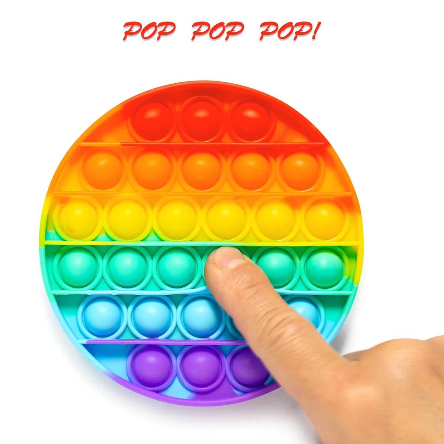 4479 Round Pop it Toy For Stress Reliever Toy 1 pc DeoDap