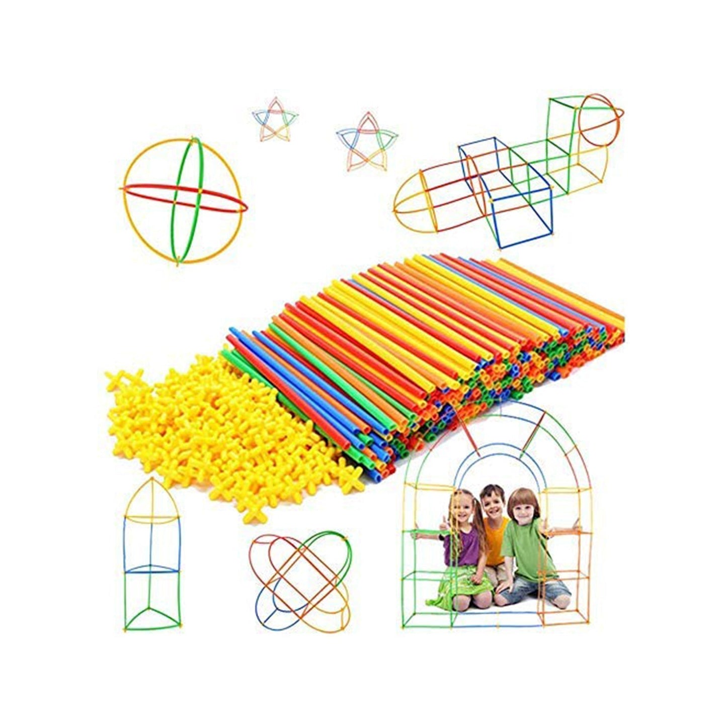 3917 100 Pc 4 D Block Toy used in all kinds of household and official places specially for kids and children for their playing and enjoying purposes. DeoDap