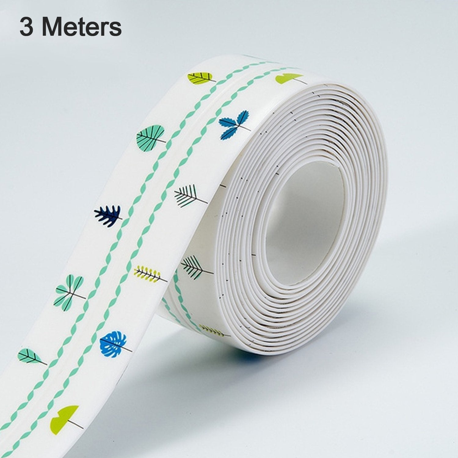 4651 Kitchen Sink Platform Sticker Bathroom Corner Tape (3Meter Size) DeoDap