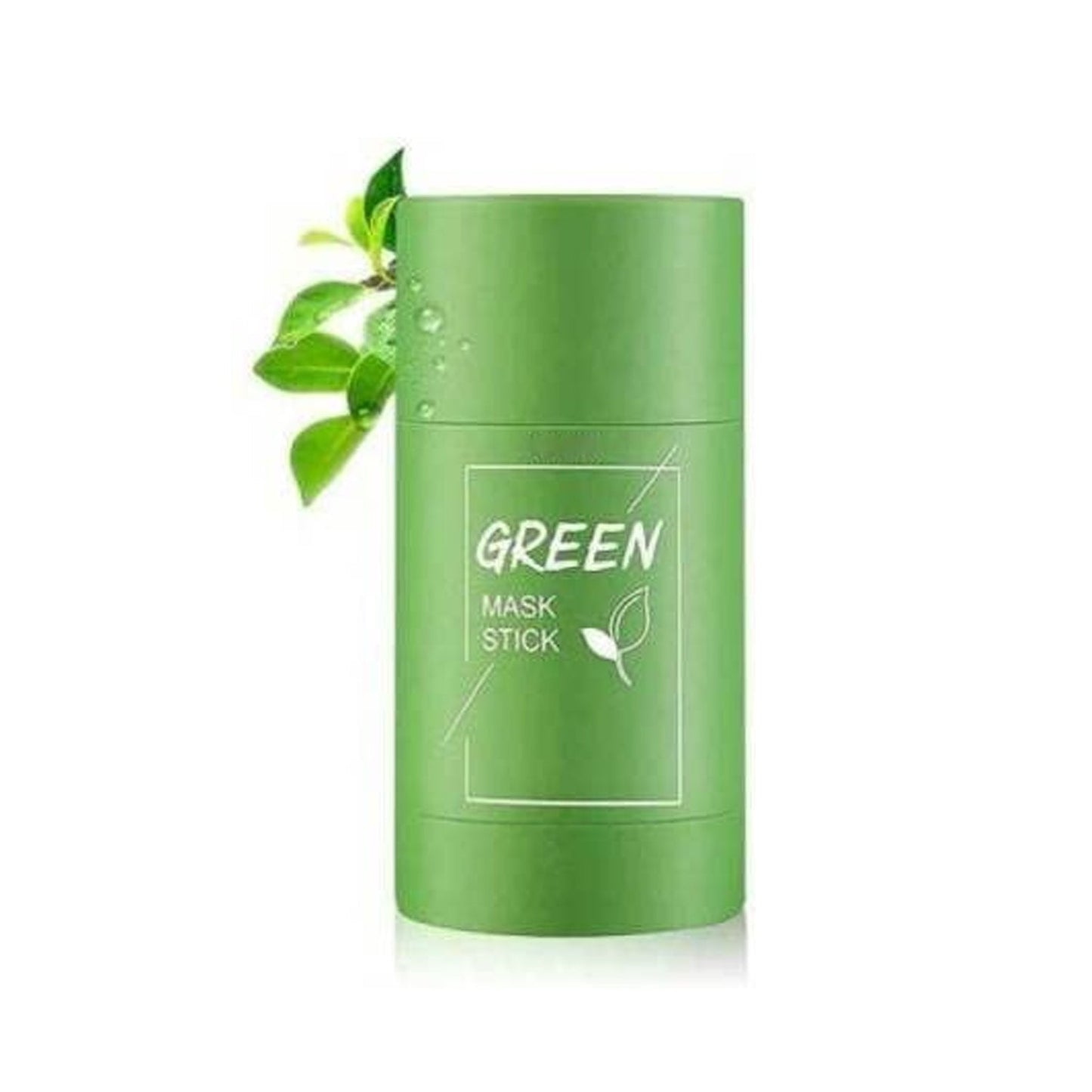 1205 Green Tea Purifying Clay Stick Mask Oil Control Anti-Acne Eggplant Solid Fine, Portable Cleansing Mask Mud Apply Mask, Green Tea Facial Detox Mud Mask DeoDap