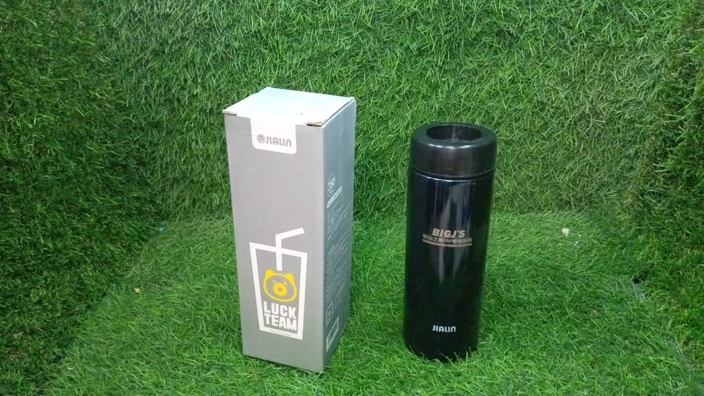6970 Hot and Cold Stainless Steel Thermos Water Bottle Easy to Carry | Rust & Leak Proof | Tea | Coffee | Office| Gym | Home (350ml)