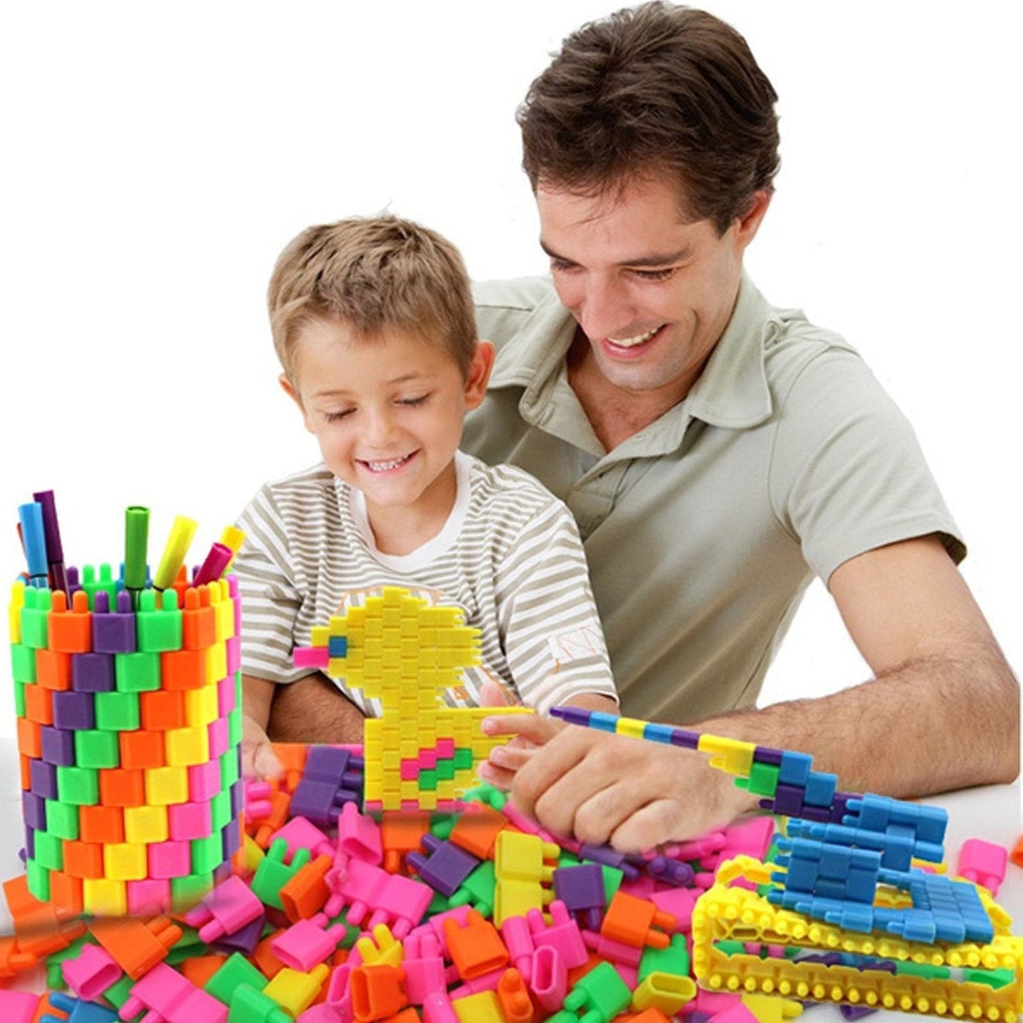 3907 400 Pc Bullet Toy used in all kinds of household and official places by kids and children's specially for playing and enjoying purposes. DeoDap