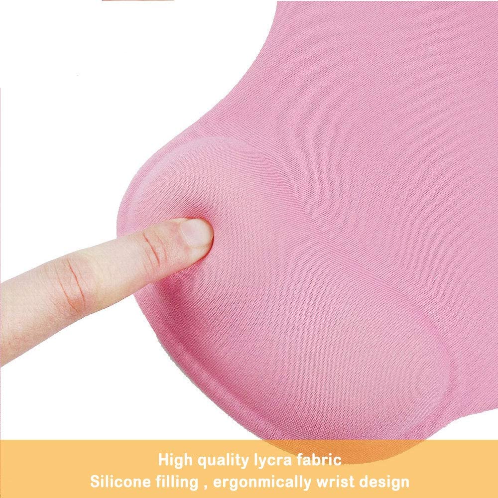 6176 Comfortable Silicone Mouse Pad with Jel Mouse Pad For All type Multiuse Mouse Pad DeoDap