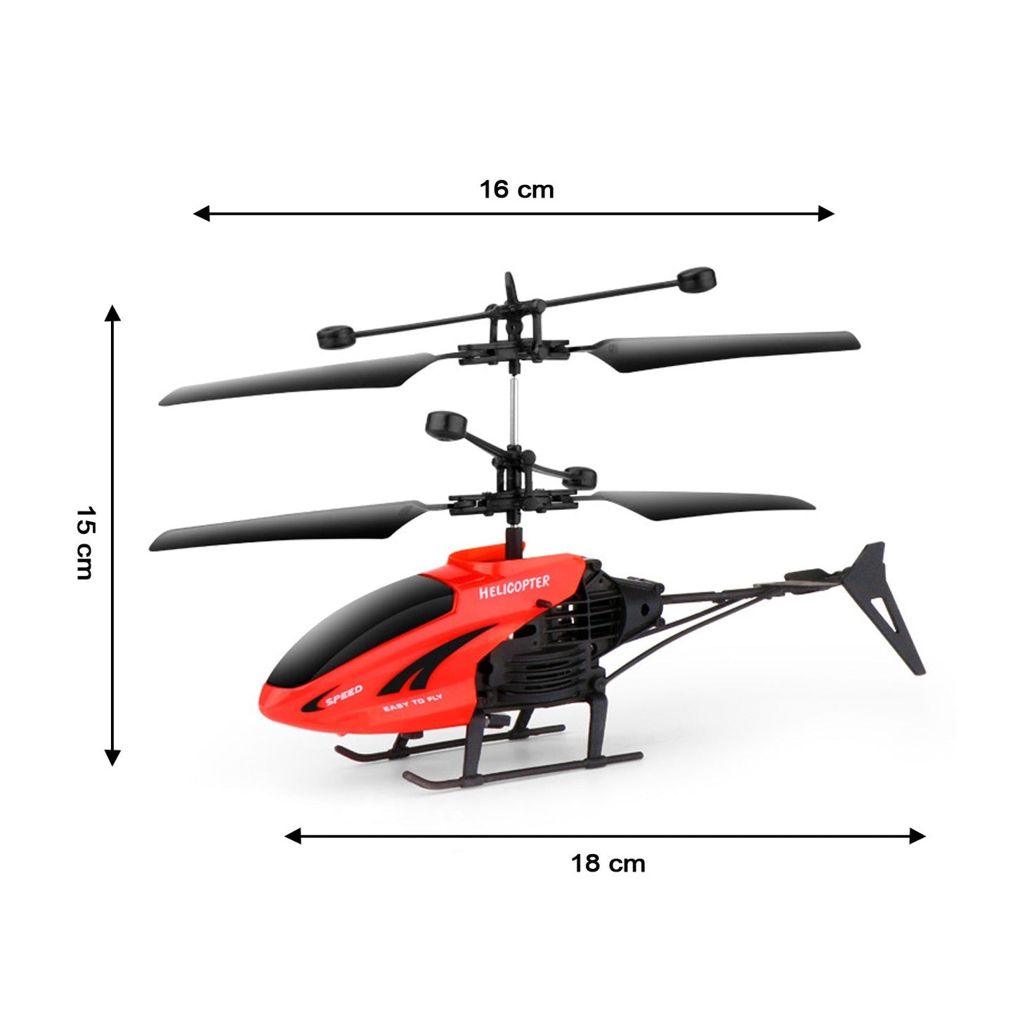 4456 Remote Control Helicopter with USB Chargeable Cable for Boy and Girl Children (Pack of 1) DeoDap