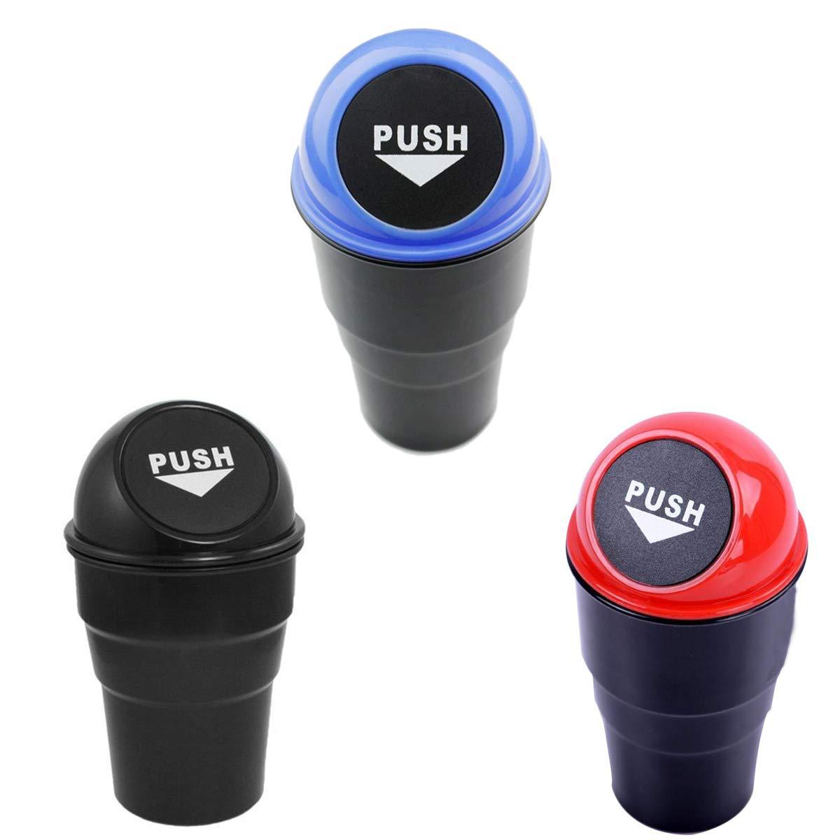 537 Car Dustbin/Mini Car Trash Bin/Car Ashtray DeoDap