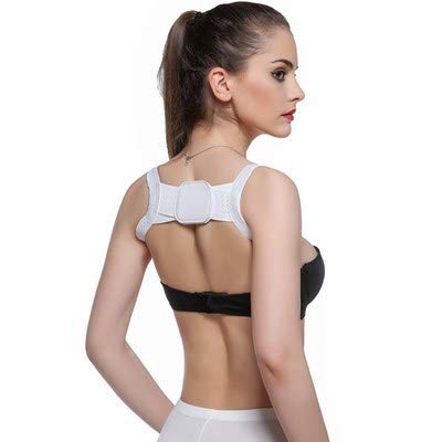 6540 Back and Shoulder Posture Corrector for Adult and Child Corset, Back Support Band, Corrective Orthosis, Posture Correction Health-wh Back Brace Shoulder Support Back Support Belt