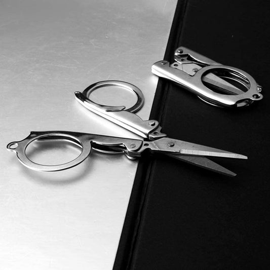 1784 Folding Scissor 3.5inch used in crafting and cutting purposes for children’s and adults. DeoDap