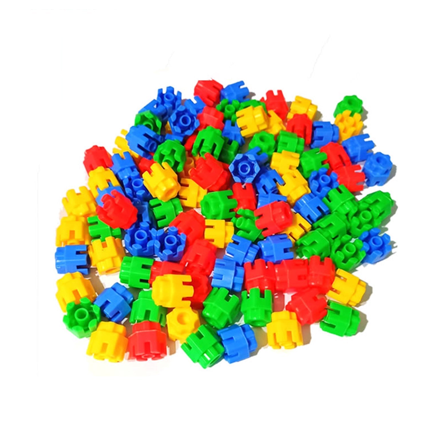 3908 120 Pc Hexa Blocks Toy used in all kinds of household and official places specially for kids and children for their playing and enjoying purposes. DeoDap