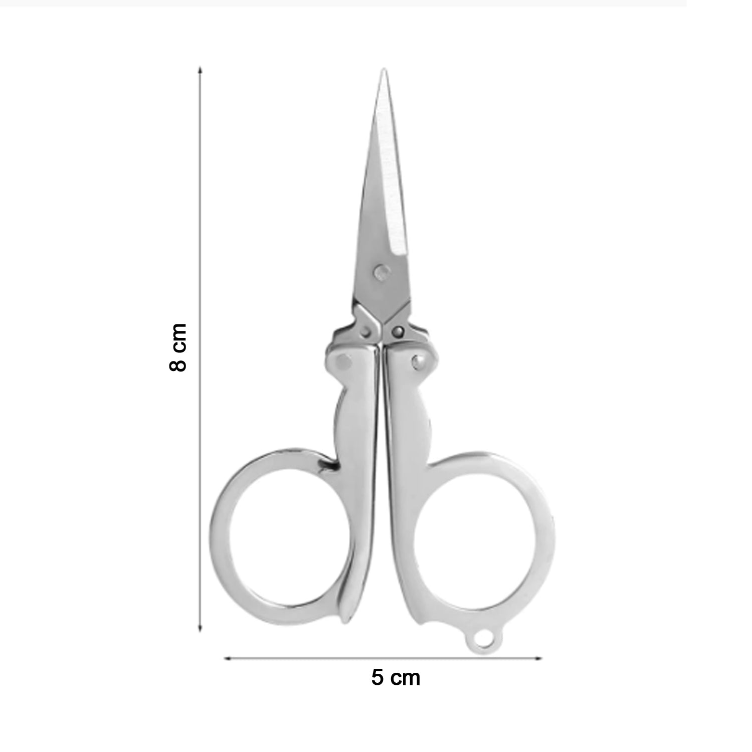 1784 Folding Scissor 3.5inch used in crafting and cutting purposes for children’s and adults. DeoDap