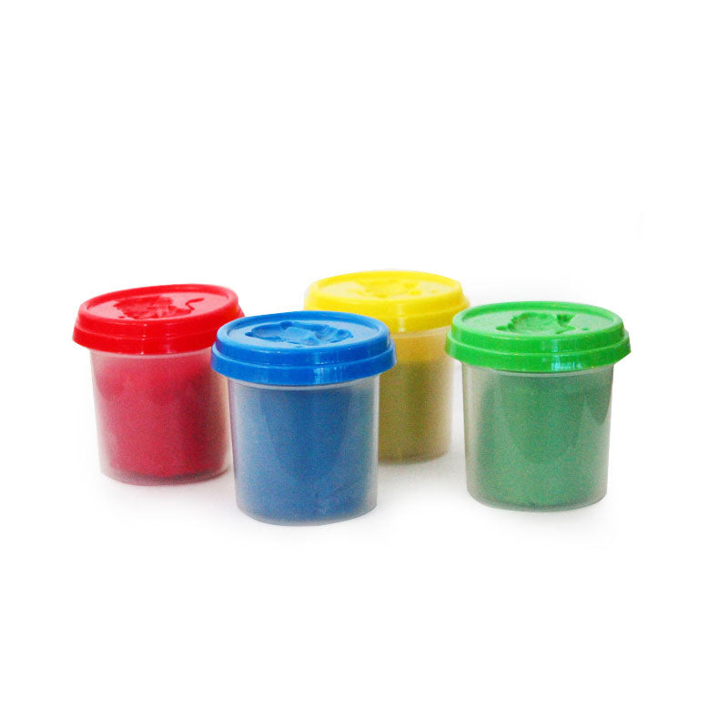 1916 Non-Toxic Creative 100 Dough Clay 5 Different Colors, (Pack of 5 Pcs) DeoDap