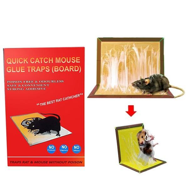 203 Red Mice Glue Traps (1pc) DeoDap