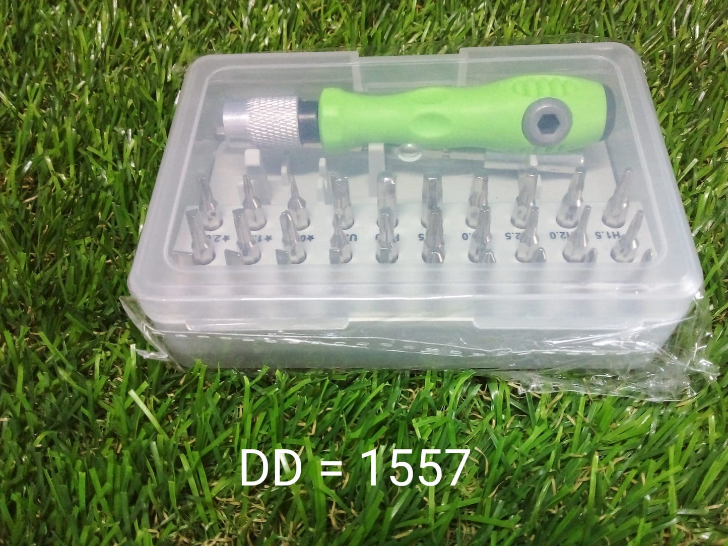 1557 32 in 1 Mini Screwdriver Bits Set with Magnetic Flexible Extension Rod DeoDap