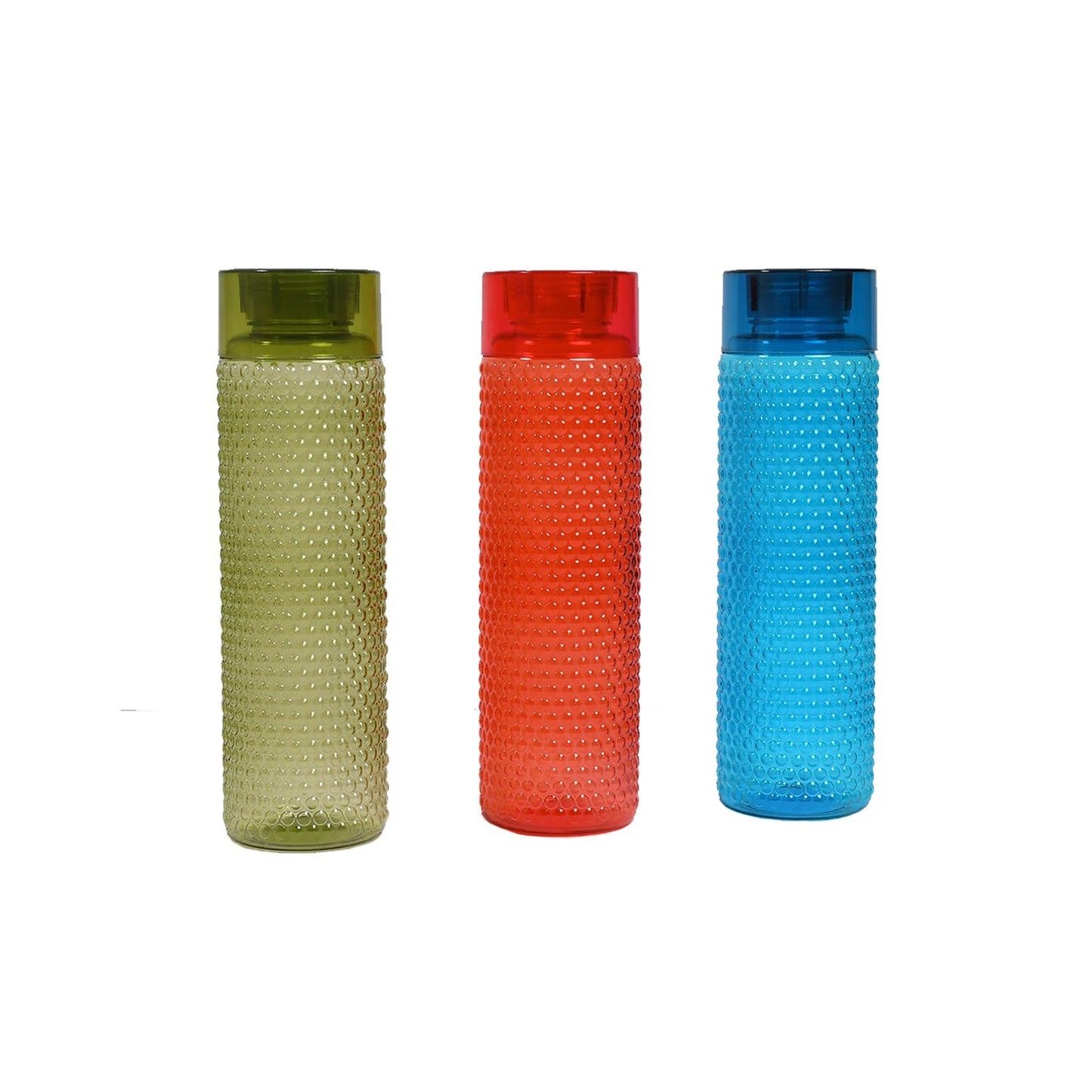 5269 Water Bottles Bubble Design for Fridge School College Office Use ( 3 Pcs ) DeoDap