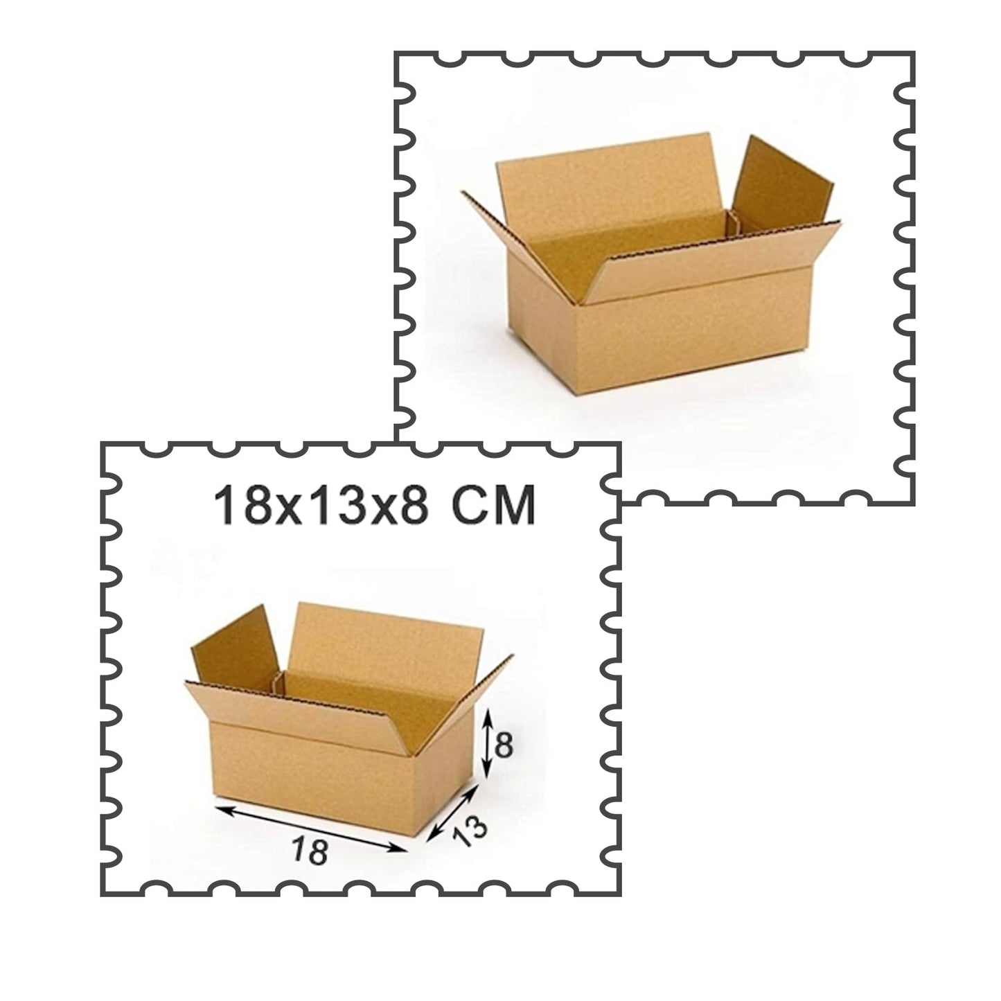 570 Brown Box For Product Packing DeoDap